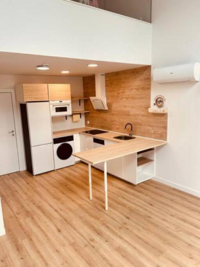 Loft 007 con jardin, piscina, garaje y Netflix